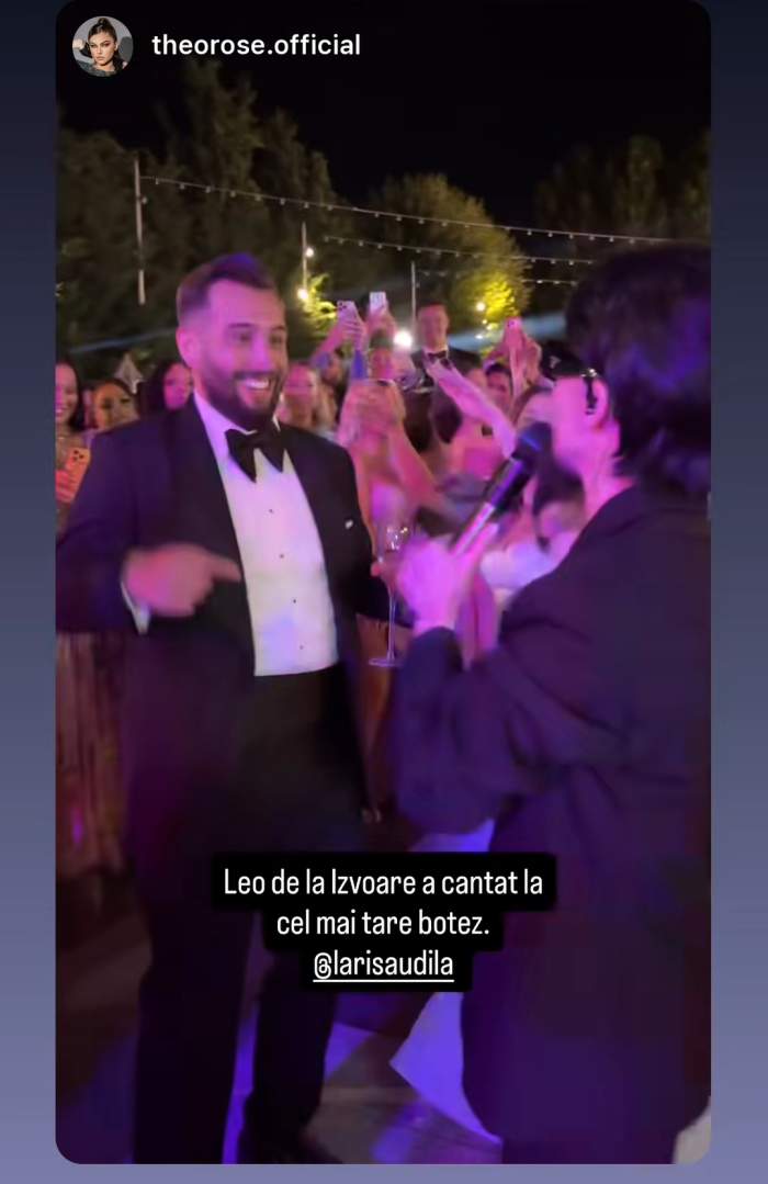 botezul fetiței Larisei Udilă