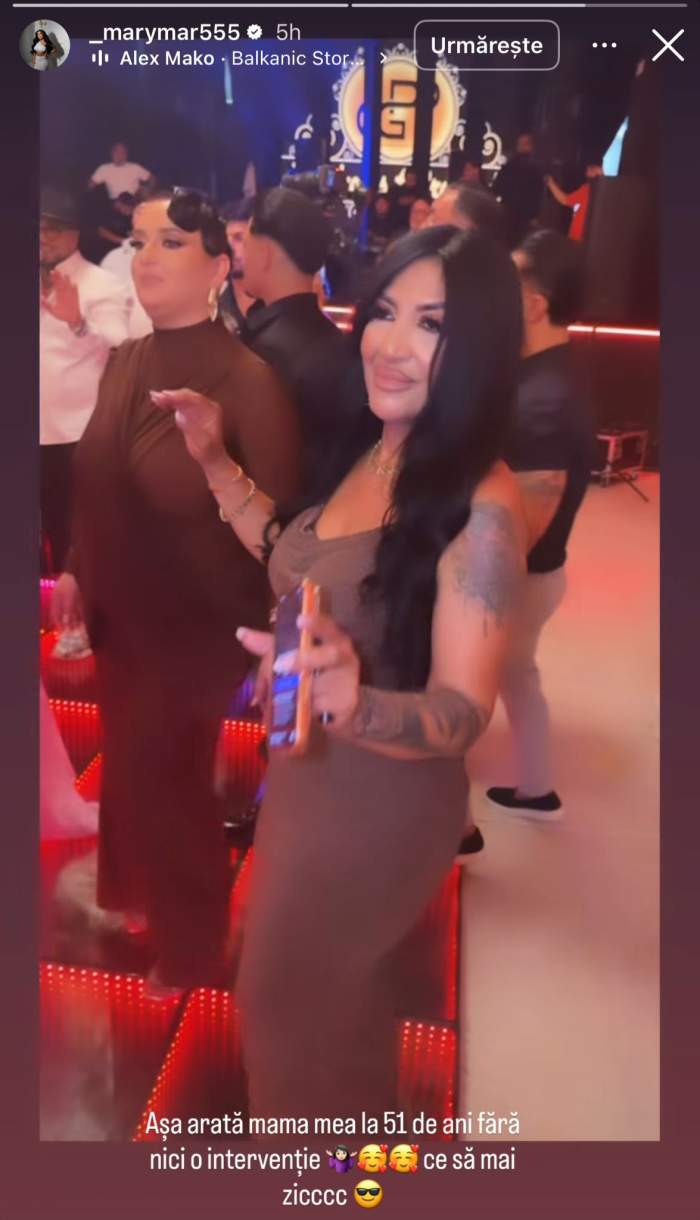 Mama Alinei Marymar dansează