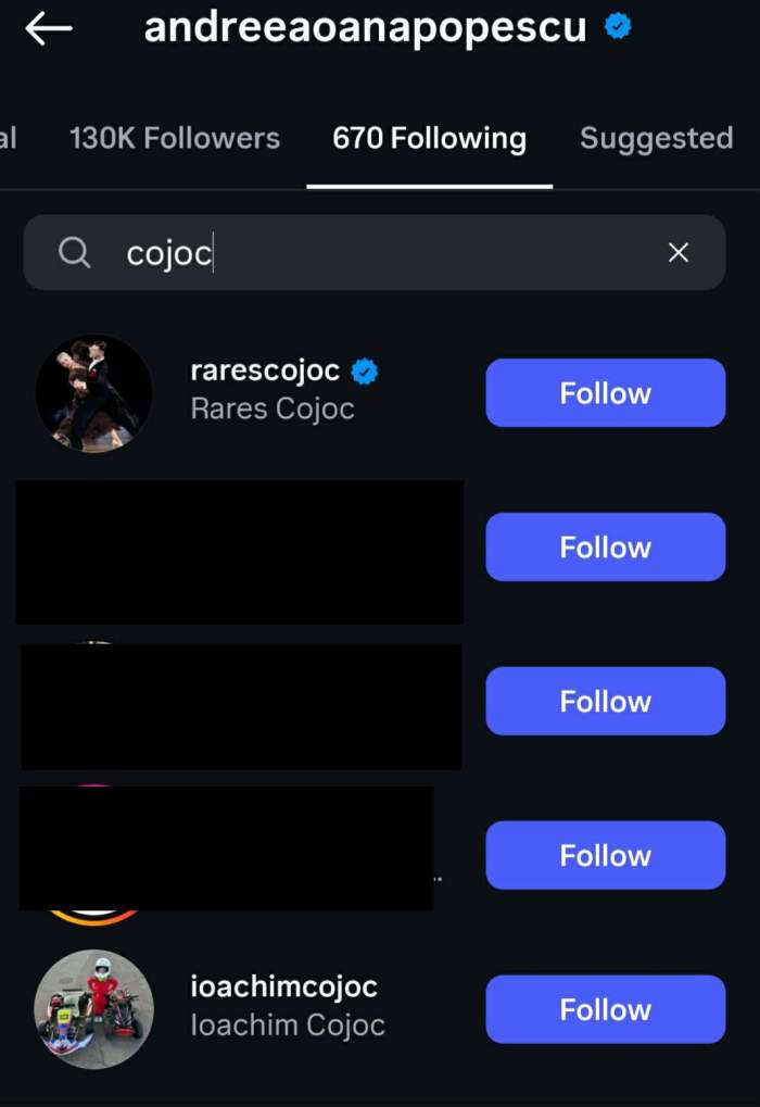 captură Instagram