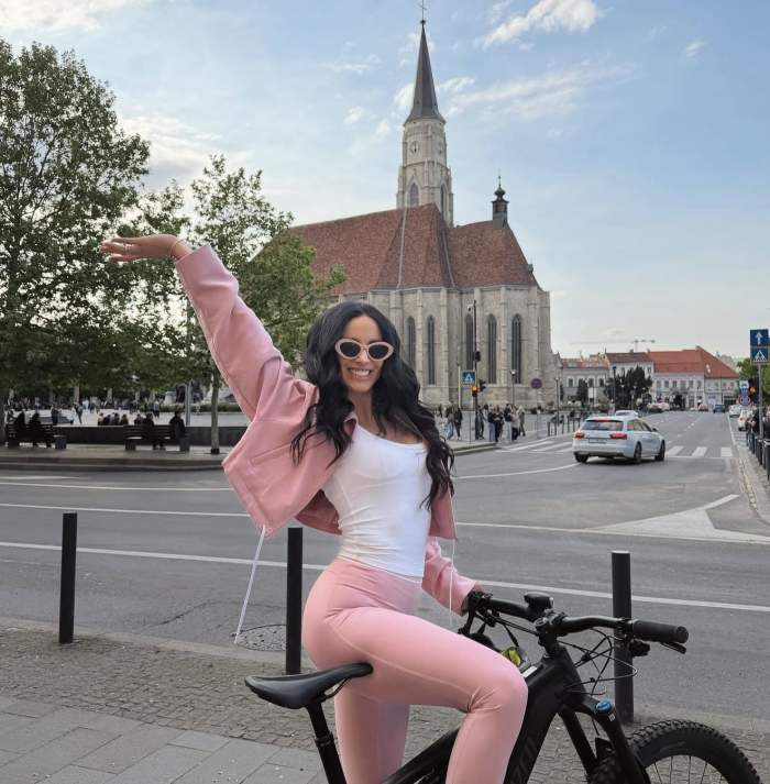 Ioana Grama îmbrăcată sport