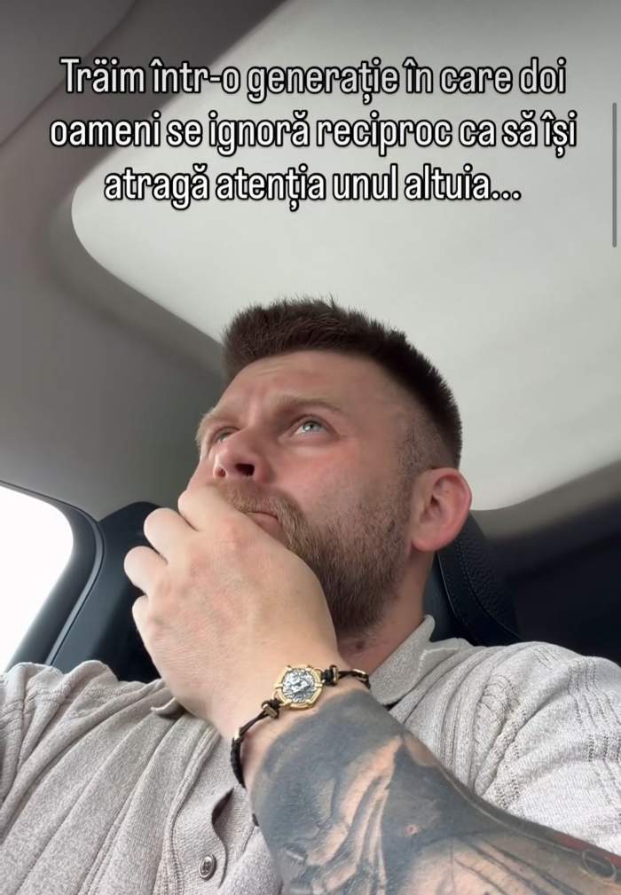 Mesajul scris de Răzvan Kovacs
