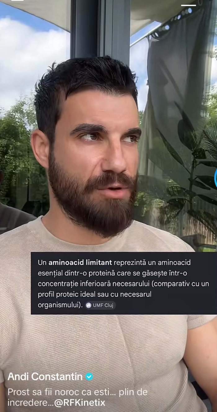 Andi Constantin, implicat într-un scandal cu un alt nutriționist. S-au jignit public. De la ce a pornit totul