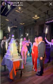 Laurențiu Reghecampf și Corina Caciuc își botează copilul. Primele imagini