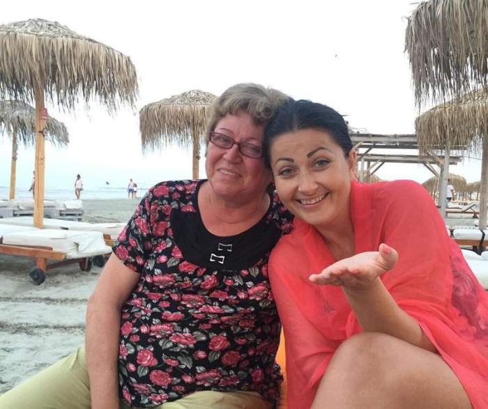Gabriela Cristea impreuna cu soacra sa