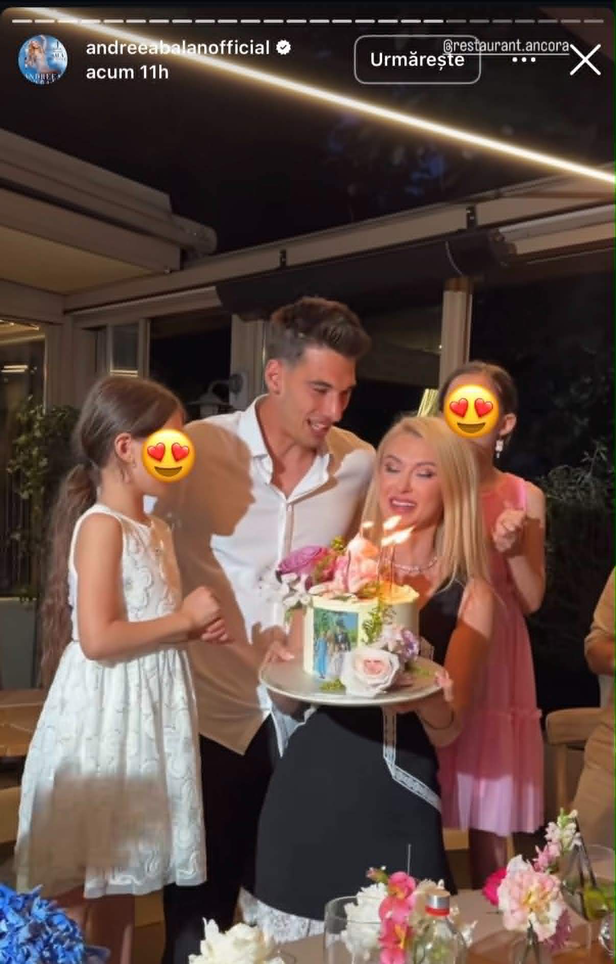 Andreea Bălan și-a sărbătorit ziua de naștere. Primele imagini de la petrecere