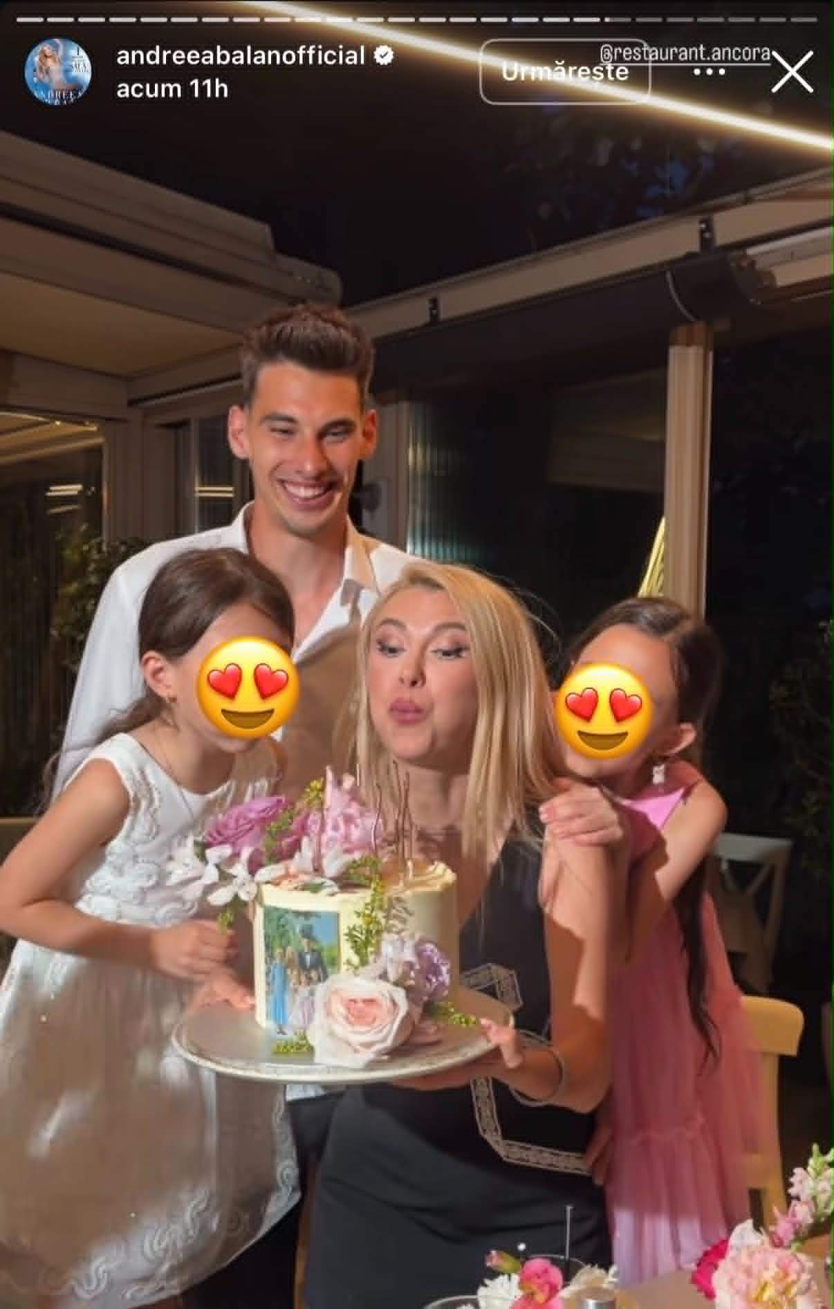 Andreea Bălan și-a sărbătorit ziua de naștere. Primele imagini de la petrecere