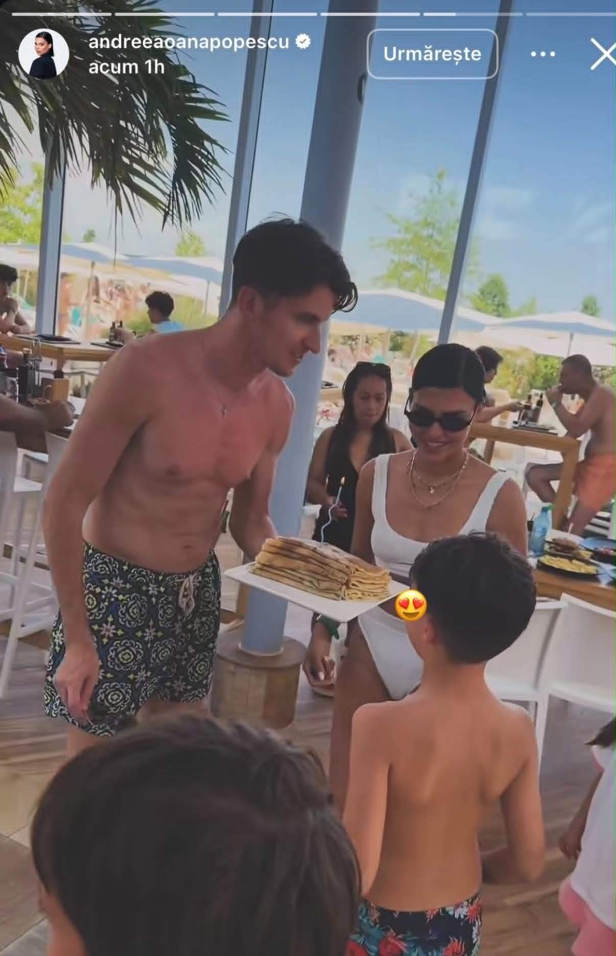 Cum arată Andreea Popescu în costum de baie. Apariția care a atras toate privirile