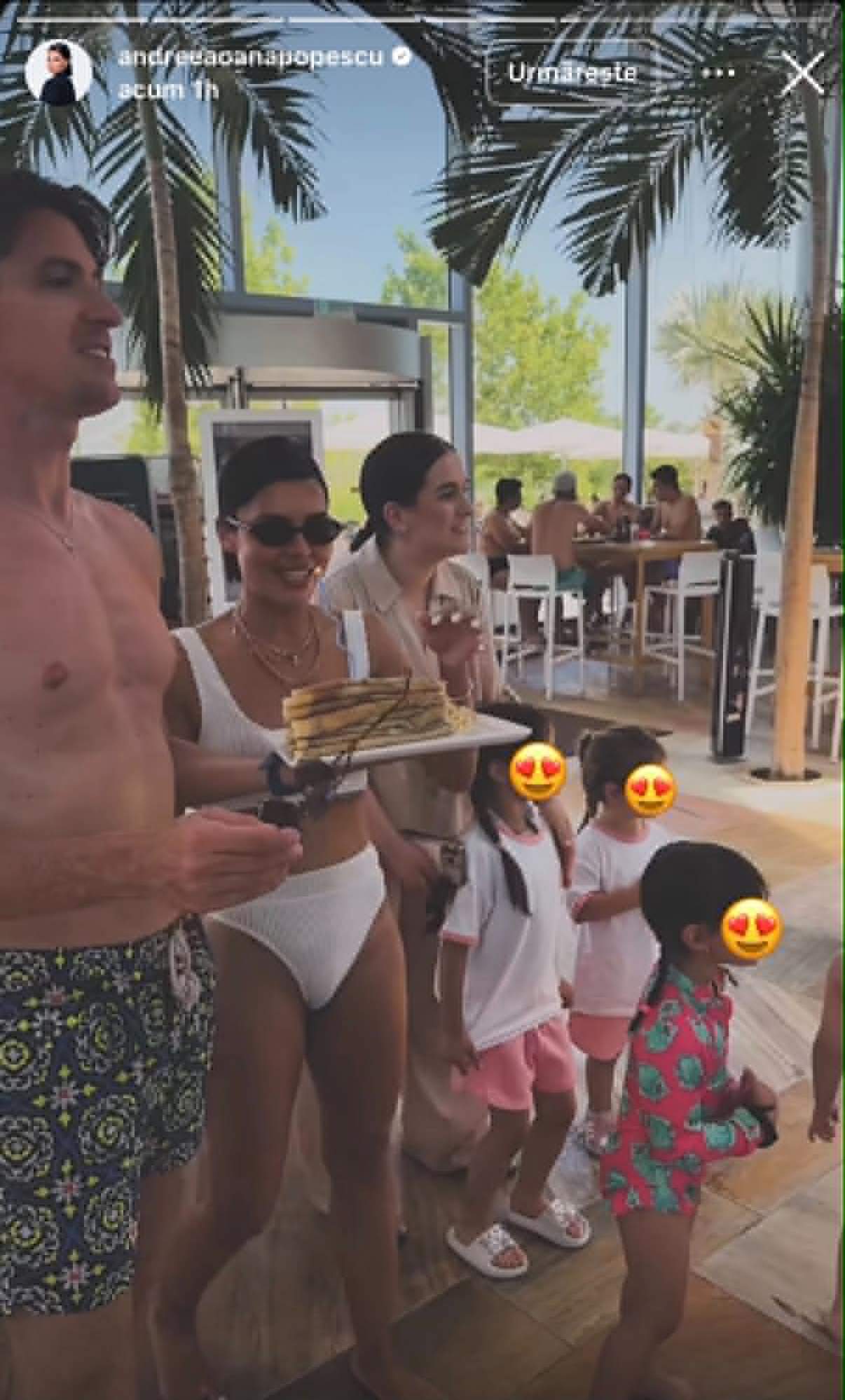 Cum arată Andreea Popescu în costum de baie. Apariția care a atras toate privirile