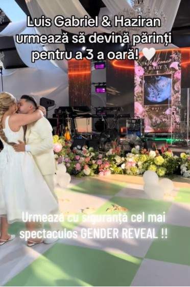 Soția lui Luis Gabriel e însărcinată din nou! Haziran și cântărețul vor deveni părinți a treia oară