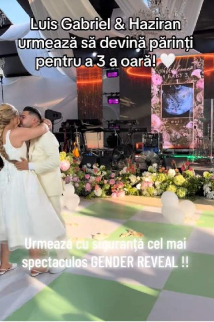 Soția lui Luis Gabriel e însărcinată din nou! Haziran și cântărețul vor deveni părinți a treia oară