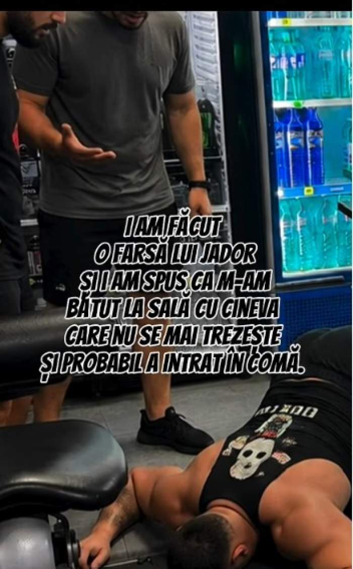 Bogdan Mocanu, farsă de proporții pentru Jador. Cum a reacționat, după ce i-a spus că a bătut un bărbat până a intrat în comă