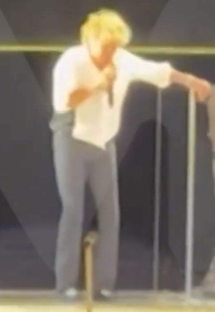 Rod Stewart, la concert
