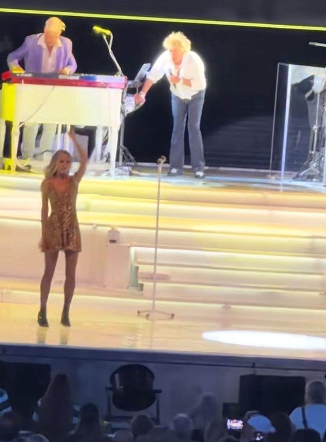Rod Stewart, la concert