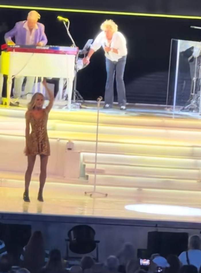 Rod Stewart, la concert