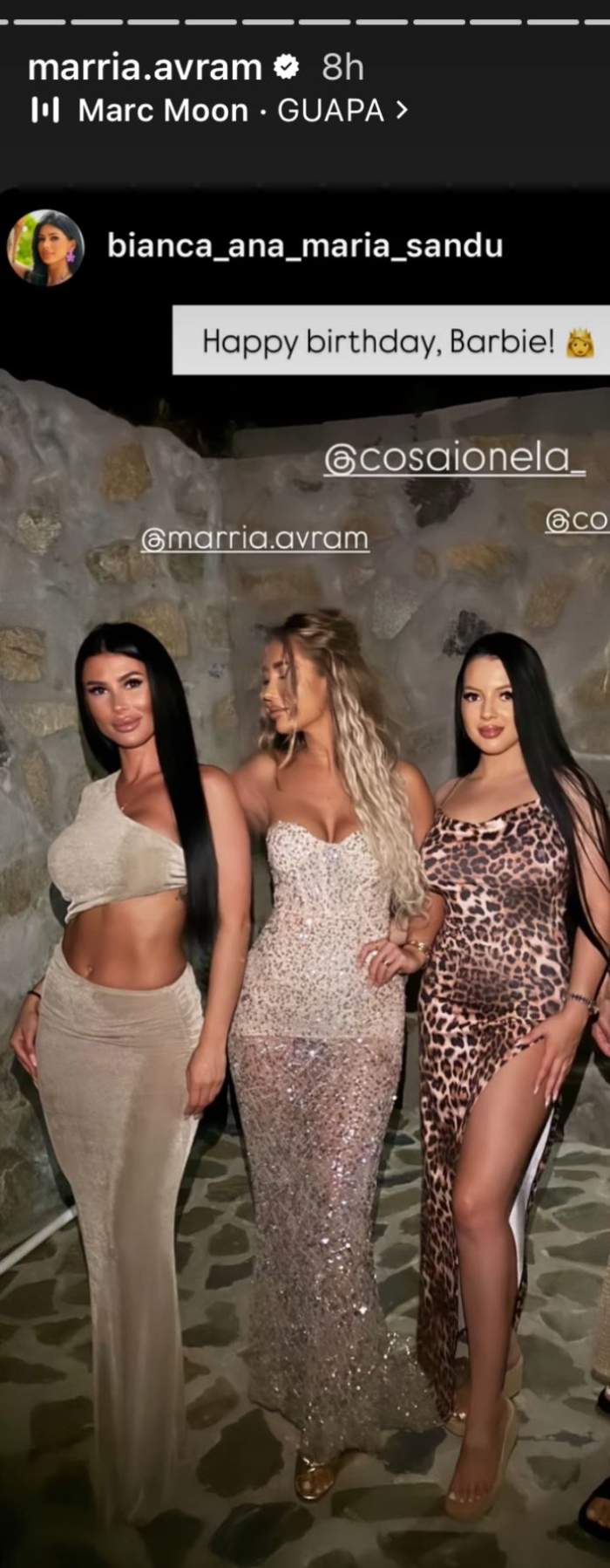 Bianca Dan, Ionela Coșa și Maria Avram