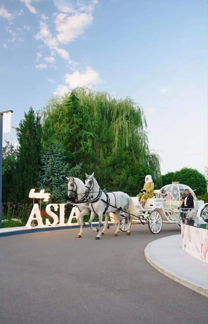 Imagini superbe de la botezul fiicei Larisei Udilă. Decorul a fost spectaculos | FOTO