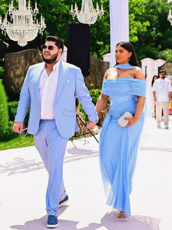 Betty Salam și Roberto Tudor, eleganți