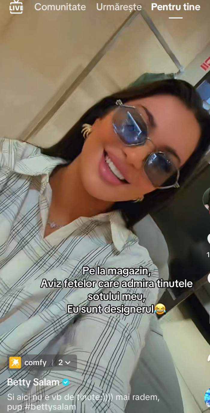 Betty Salam, mesaj