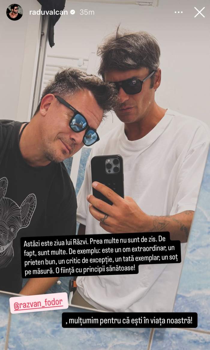 Mesajul lui Radu Vâlcan