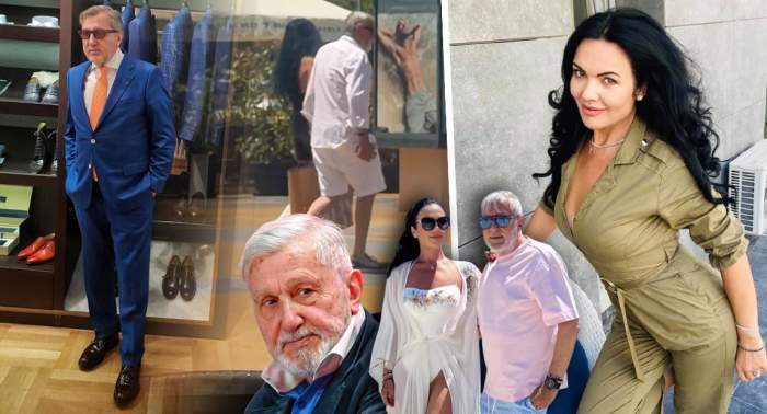 Despărțiți, dar împreună! Cum au fost surprinși Ilie Năstase și soția lui, Ioana