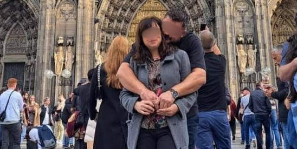 Mihaela alături de soțul ei
