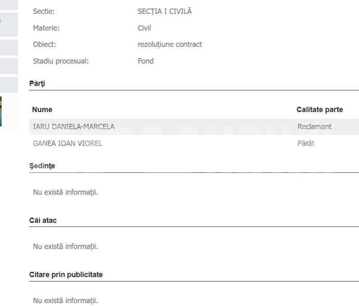 EXCLUSIV | Ionel Ganea, un nou scandal cu fosta soție  | S-a ales cu dosar
