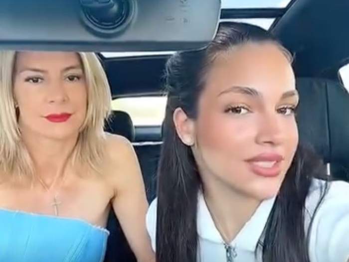 Roxana Ciuhulescu, alături de fiica ei
