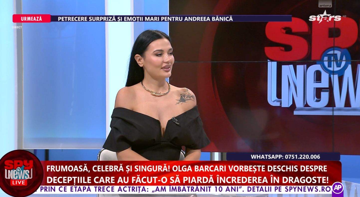 Olga Barcari vorbește despre iubitul ei