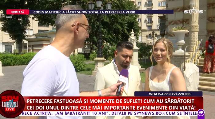 Luis Gabriel și Haziran, interviu pentru Spynews TV