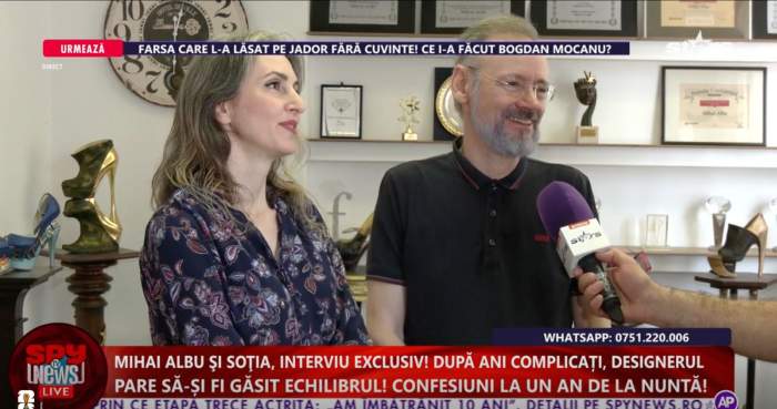 Elena și Mihai Albu, interviu pentru Spynews TV