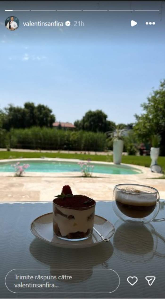 Cum arată curtea casei lui Valentin Sanfira! Este superbă! | GALERIE FOTO