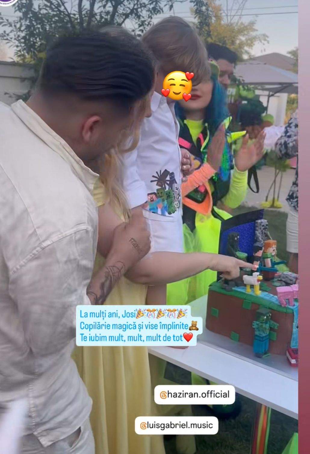 Petrecere ca-n povești pentru fiul lui Luis Gabriel! Joseph a împlinit patru ani | FOTO