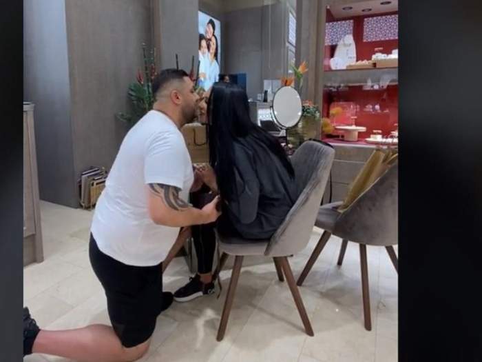 Alin Borcan a cerut-o de soție pe Dana Badea