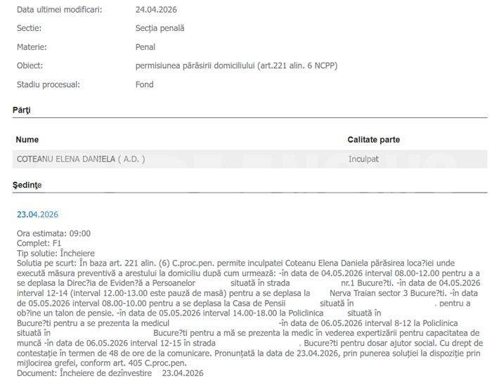 EXCLUSIV | Dana „Marijuana” scapă mâine din arest! „Ziua cârtiței”