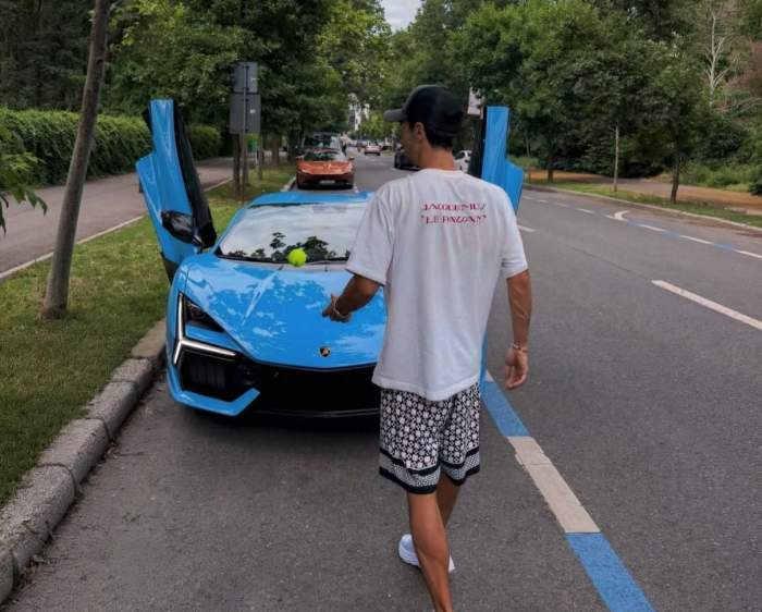 Sebastian Dobrincu, cu noua mașină