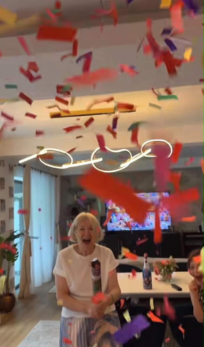 Surpriză emoționantă pentru Andreea Bălan din partea fiicelor sale. Ce au făcut micuțele și ce dorință și-a pus artista