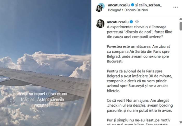 Anca Țurcașiu nu a fost lăsată să urce în avion. Prin ce a trecut actrița la întoarcerea din vacanță 