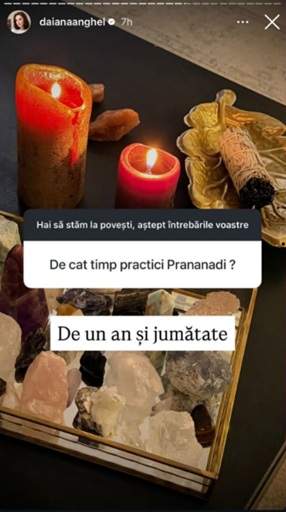 Ce tehnică tibetană practică Daiana Anghel! O ajută să se echilibreze
