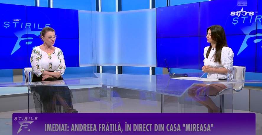 Steliana Sima, la Știrile Antena Stars