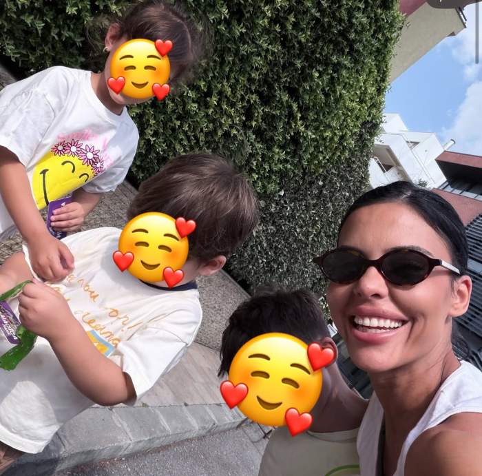 Andreea Popescu este în culmea fericirii! Ce mesaj emoționant a scris după ce și-a revăzut copiii