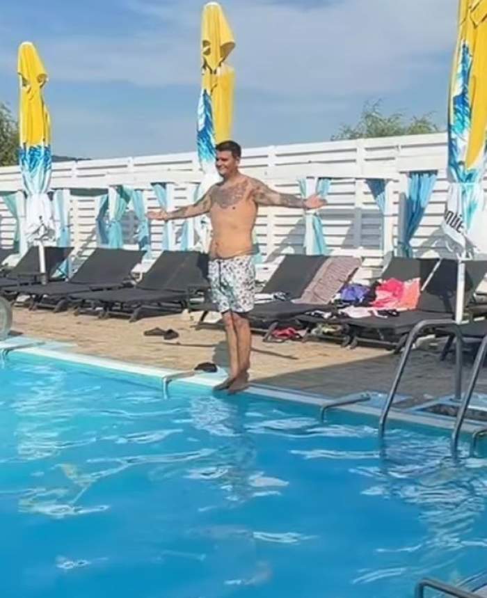 Florinel Ungureanu la piscină