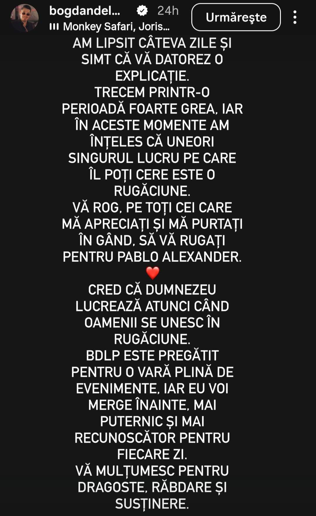 mesajul lui Bogdan de la Ploiești