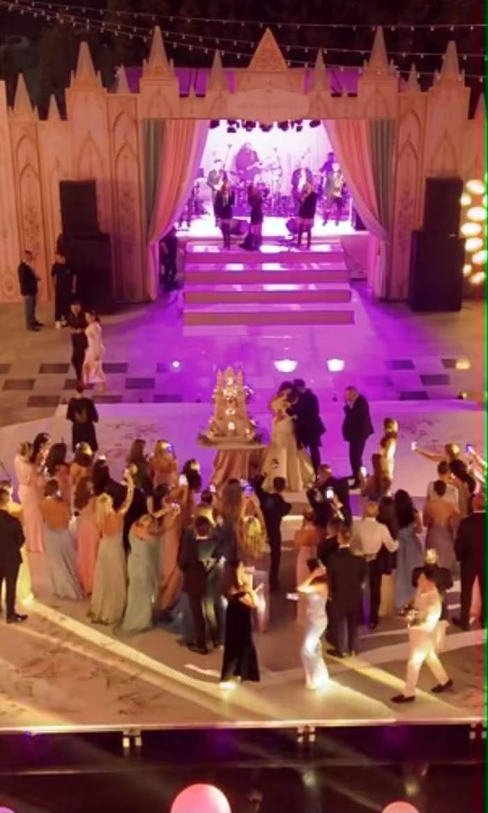 Tort spectaculos la botezul fiicei Larisei Udilă! Invitații au rămas fără cuvinte
