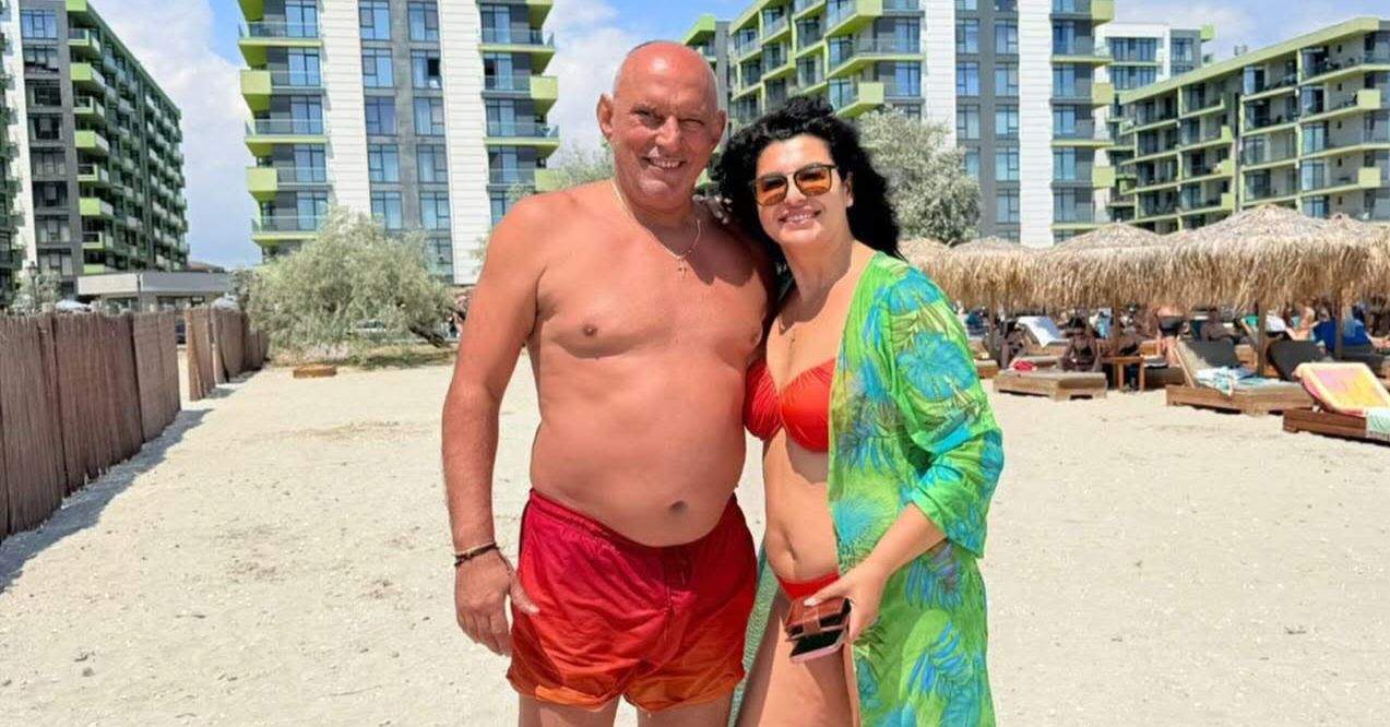 Florin Prunea alături de iubita lui