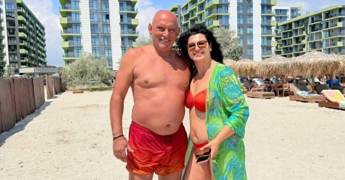 Florin Prunea alături de iubita lui