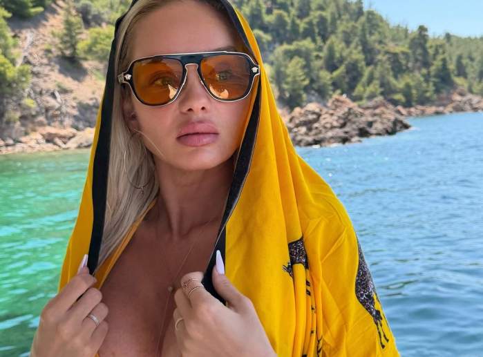Maria Constantin în vacanță
