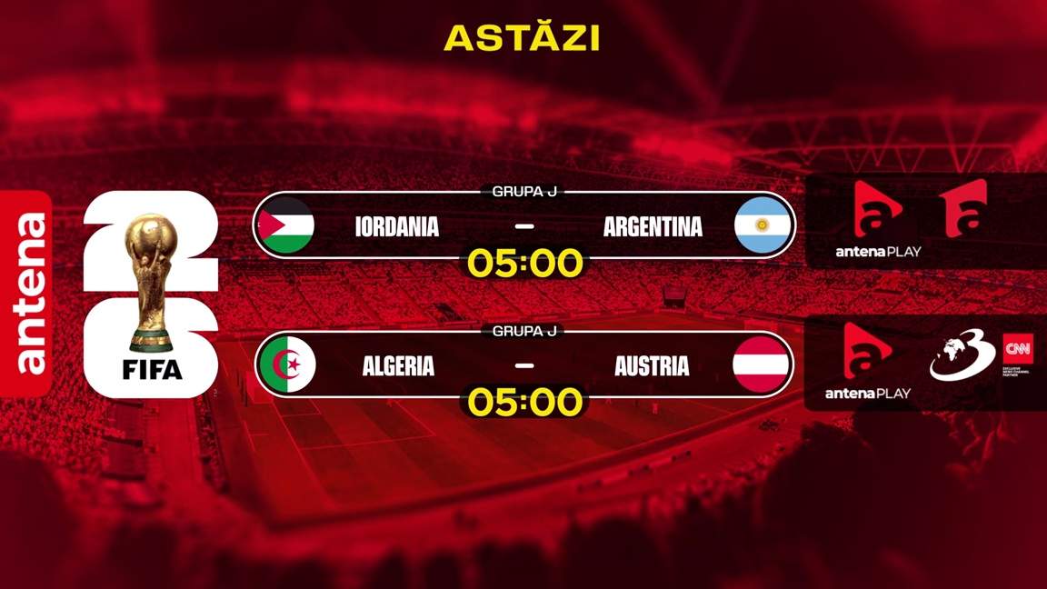 O calificare istorică, goluri spectaculoase, un nou hattrick și un record inedit, ȋn cea de-a 16-a zi a Campionatului Mondial la Antena 1, lider de audienţă