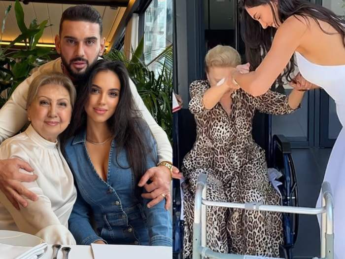 Dorian Popa, mama lui și soția lui