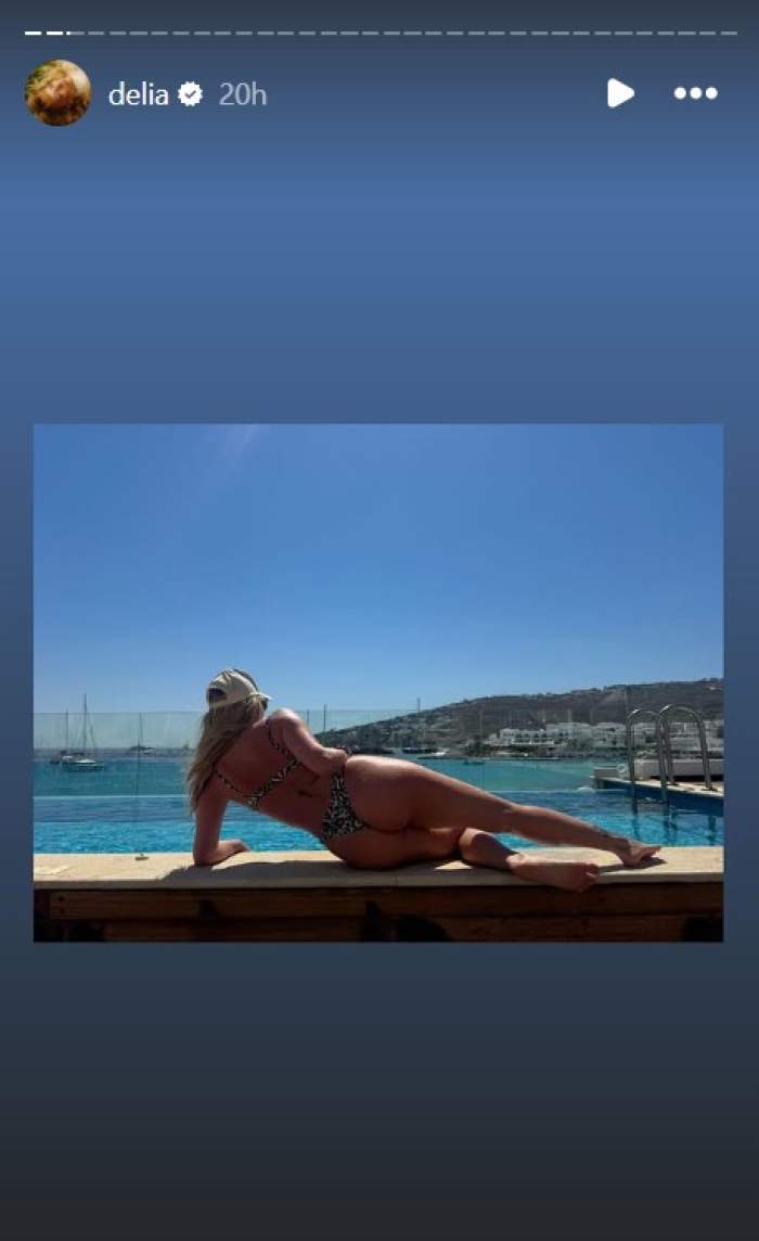 Delia Matache, în cele mai hot ipostaze, în vacanță. Imaginile cu care a stârnit imaginația bărbaților