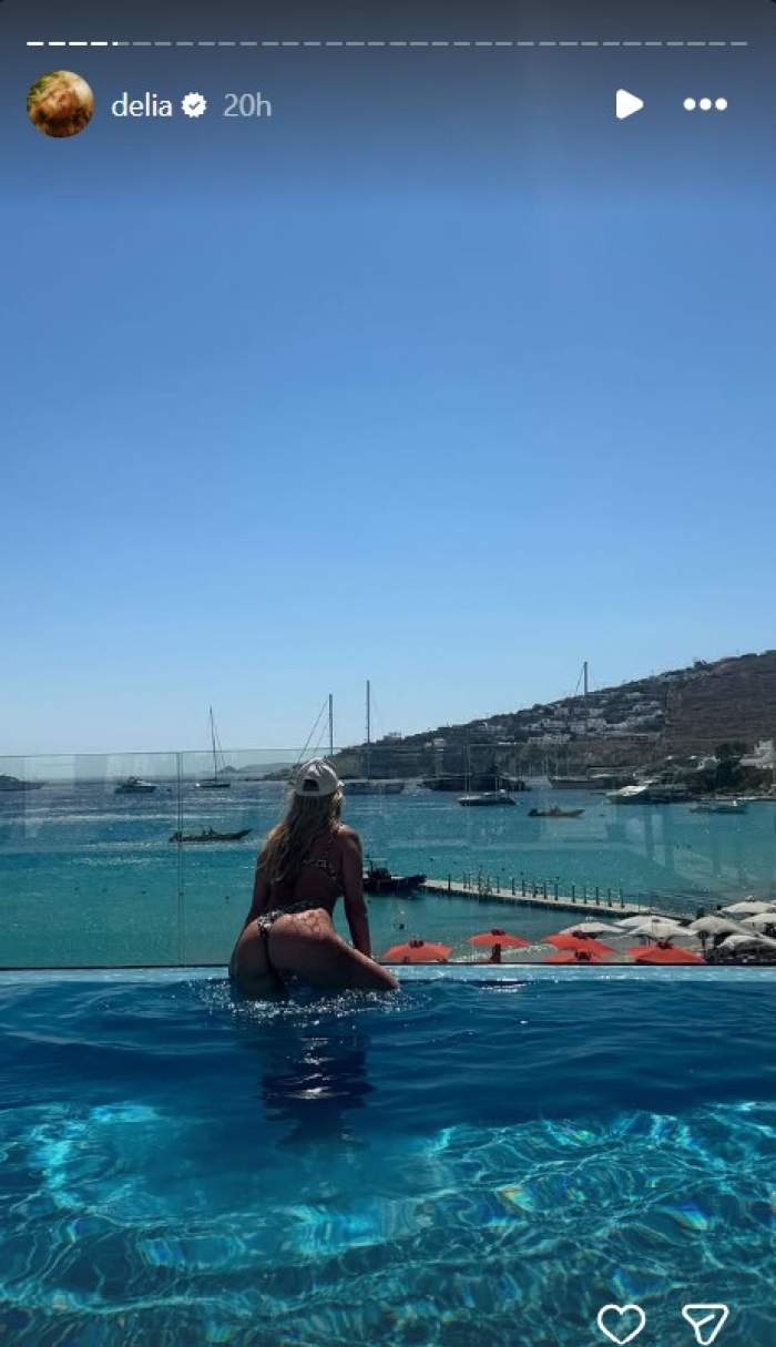 Delia Matache, în cele mai hot ipostaze, în vacanță. Imaginile cu care a stârnit imaginația bărbaților